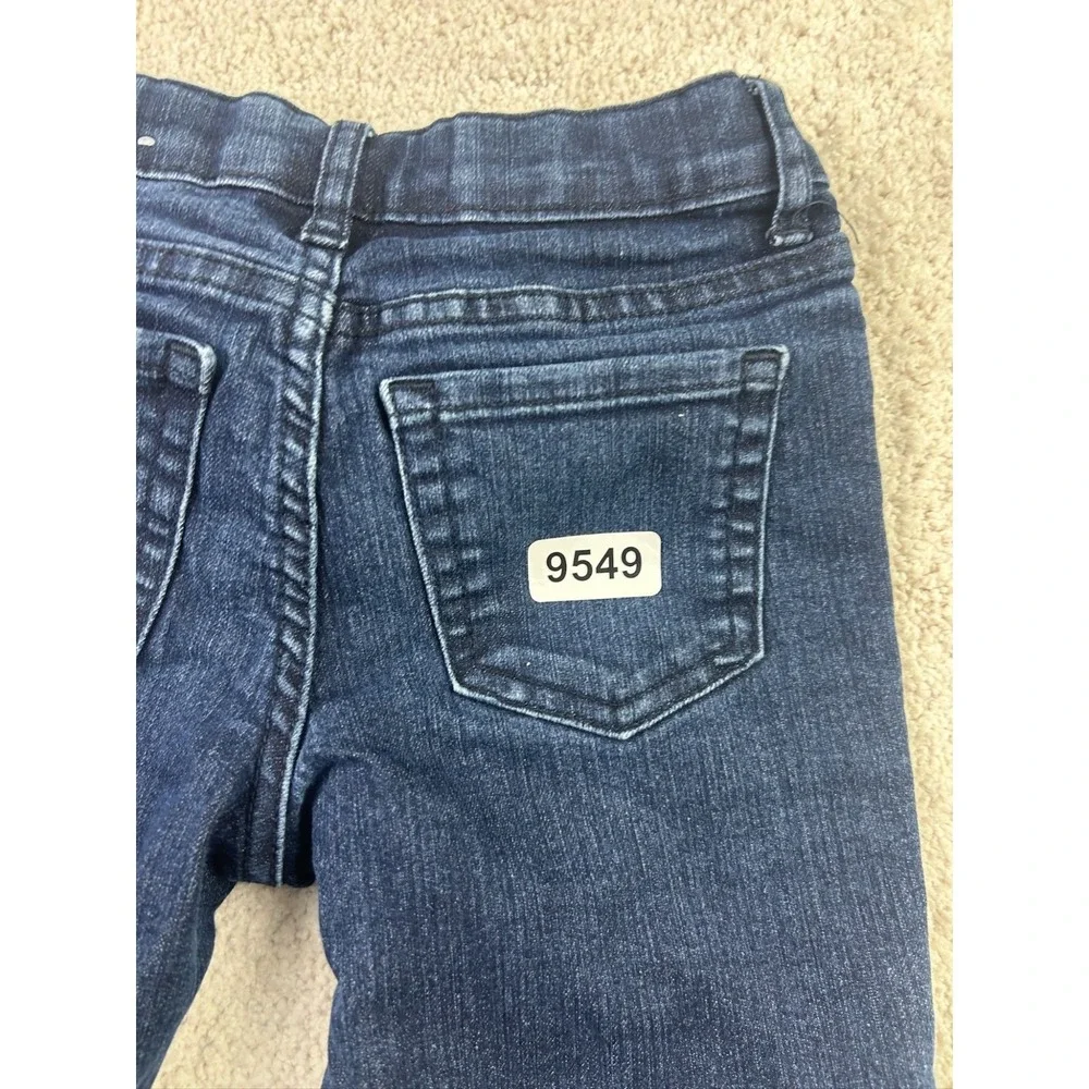 Childrens Place Girls‎ Denim Bermuda Shorts Size 6 Dark Wash Cotton/Spandex